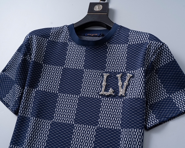 Camisa LV Cristais Azul - Imagem 3