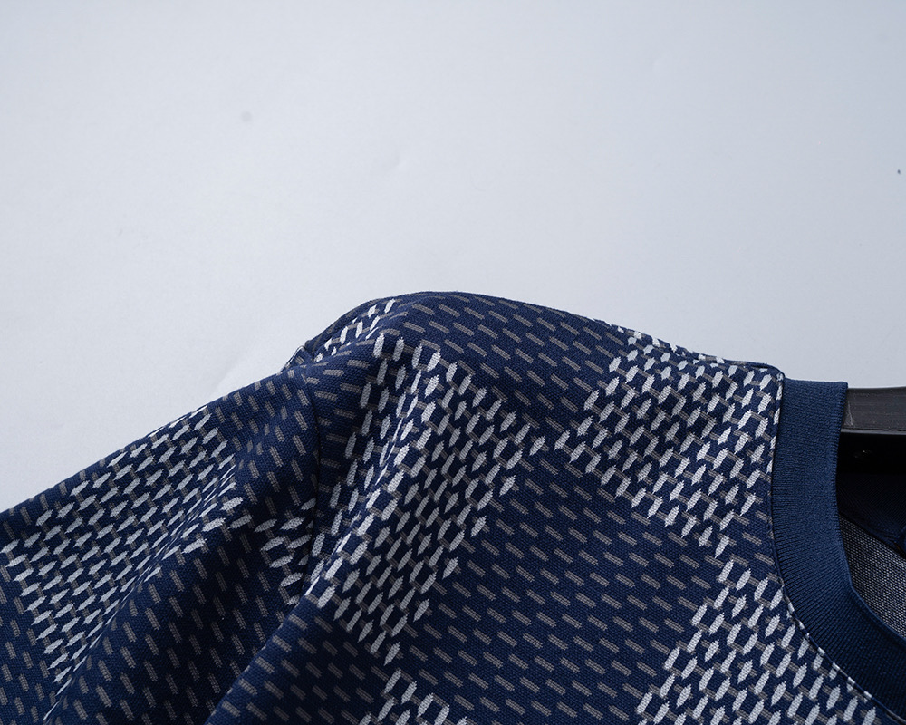 Camisa LV Cristais Azul - Imagem 7