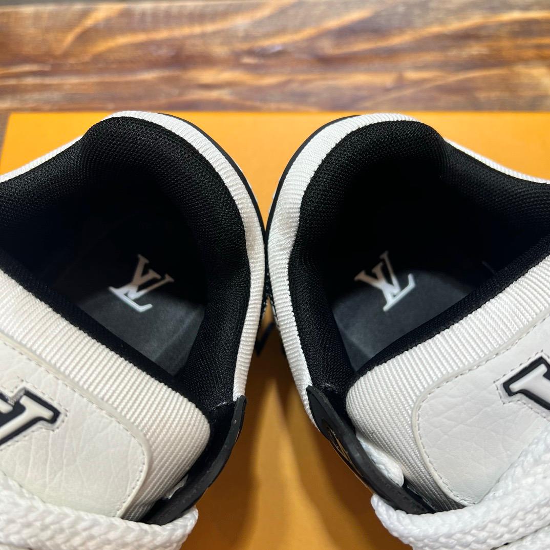 Tênis LV Trainer Maxi Black|White - Imagem 7