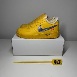 Tênis Nike Off White Amarelo