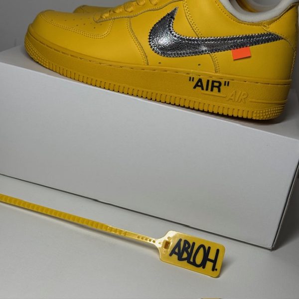 Tênis Nike Off White Amarelo - Image 11