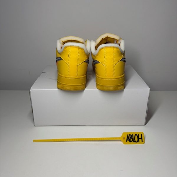 Tênis Nike Off White Amarelo - Image 4