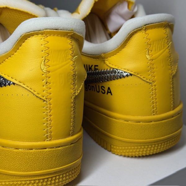 Tênis Nike Off White Amarelo - Image 7