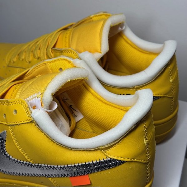 Tênis Nike Off White Amarelo - Image 8