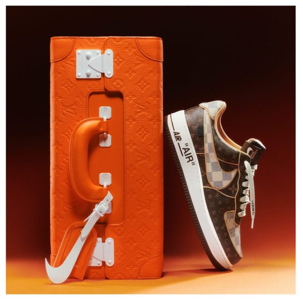 Louis Vuitton Nike Air Force 1 By Virgil Abloh - Image 2