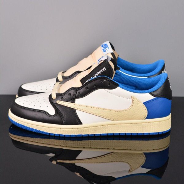 Tênis Travis Scott x Air Jordan 1 Low Fragment Desing - Image 3