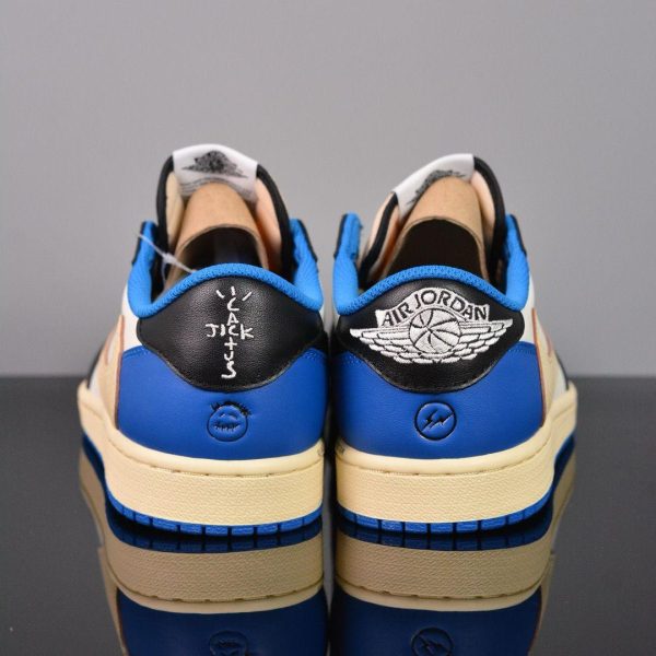 Tênis Travis Scott x Air Jordan 1 Low Fragment Desing - Image 9