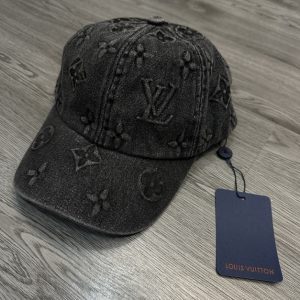 Boné Louis Vuitton Jeans Preto