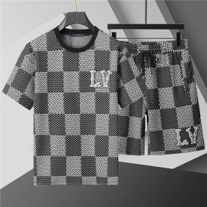 Conjunto Louis Vuitton Damier Preto