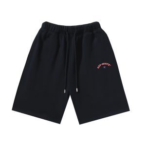 Bermuda Off White Estrelas Preta