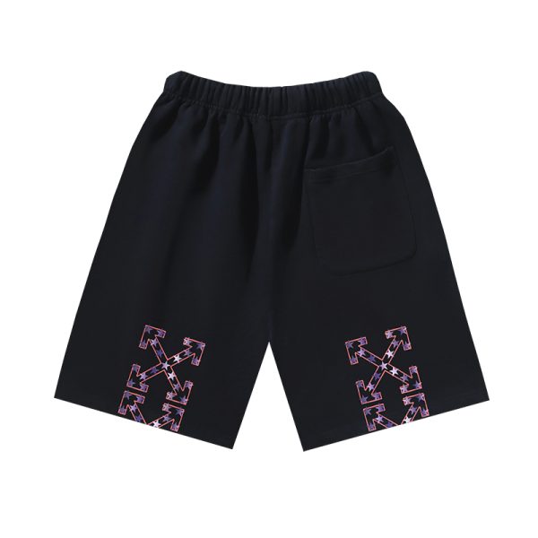 Bermuda Off White Estrelas Preta - Imagem 2