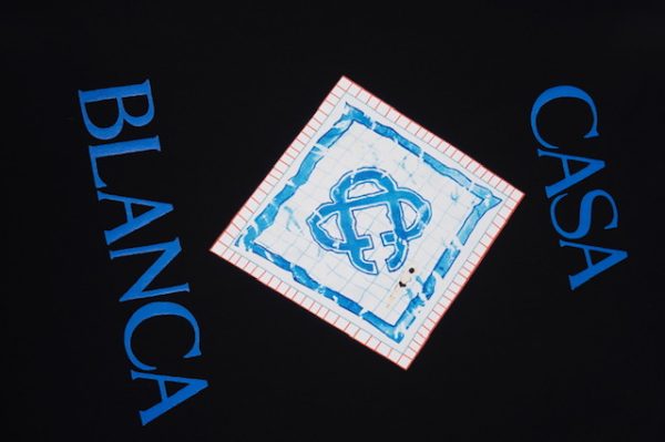 Camisa Casablanca Preta/Azul - Imagem 6