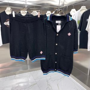 Conjunto Casablanca Tricot Preto