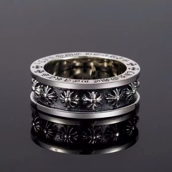 Anel Chrome Hearts Cruz Nova