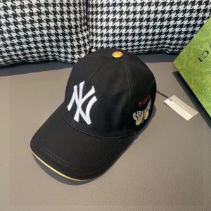 Boné Gucci x Yanks Preto