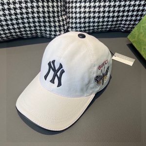Boné Gucci x Yanks Branco